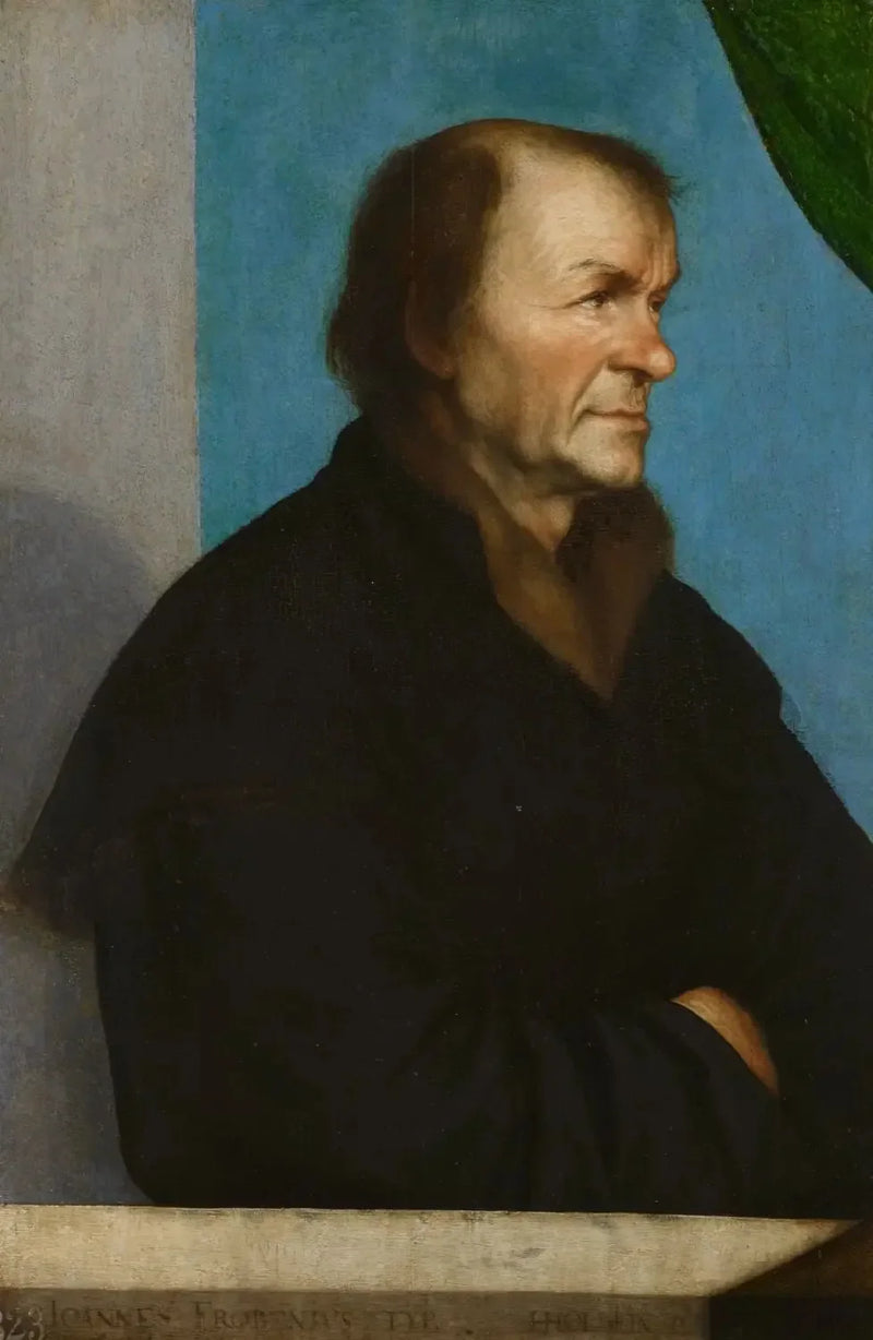 Johannes Froben (1460-1527) - Hans Holbein genç