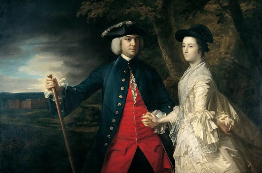 John, 2. Egmont Kontu ve ikinci eşi Catherine - Joshua Reynolds