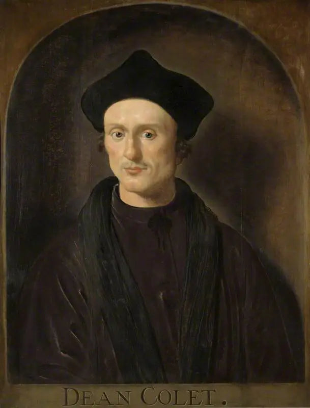 John Colet (1467–1519), St. Paul Başpiskoposu (1504/1505–1519), St. Paul Okulu'nun Kurucusu - Hans Holbein le Jeune