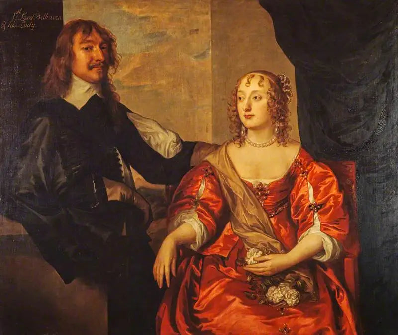 John Hamilton, 1. baron Belhaven, 1679 yılında vefat etti. Kraliyetçi (eşi Margaret Hamilton ile birlikte) - Antoine van Dyck