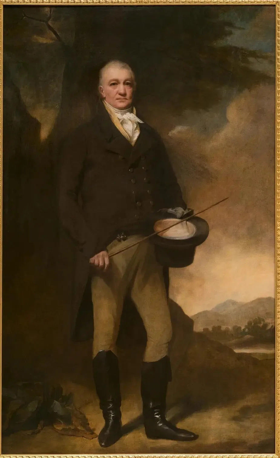 John Harvey de Castle Semple - Henry Raeburn image 1 reproduction de peinture à l’huile