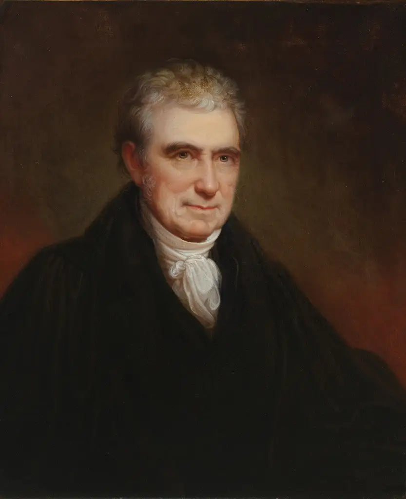 John Marshall - Rembrandt Peale - Alpha Reproduction