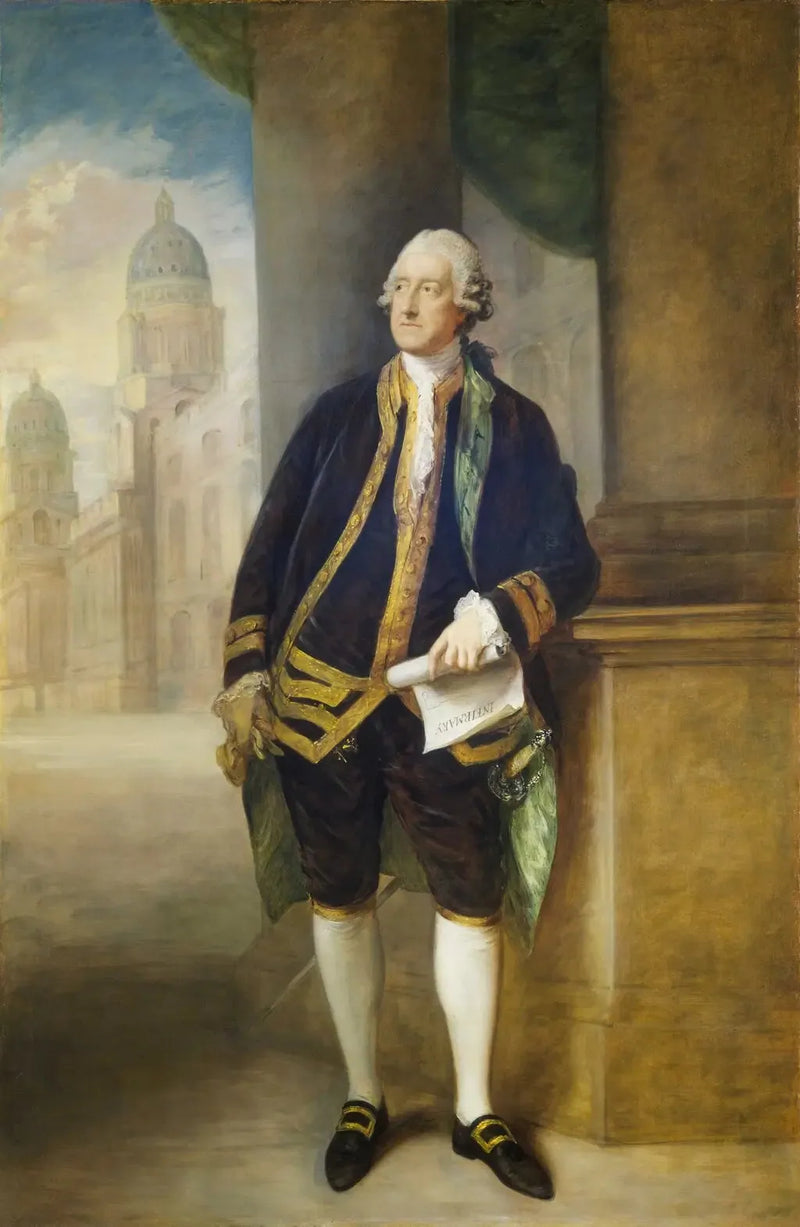 John Montagu, 1718-1792, 4. Kont Sandwich, Birinci Amiral Lordu - Thomas Gainsborough