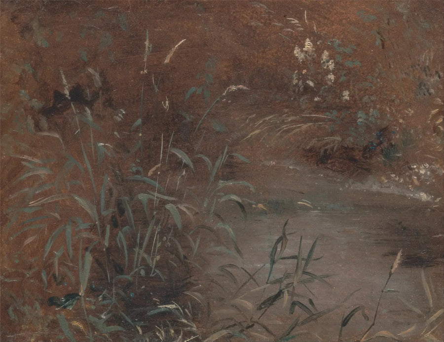 Havuz kenarında jonclar - John Constable