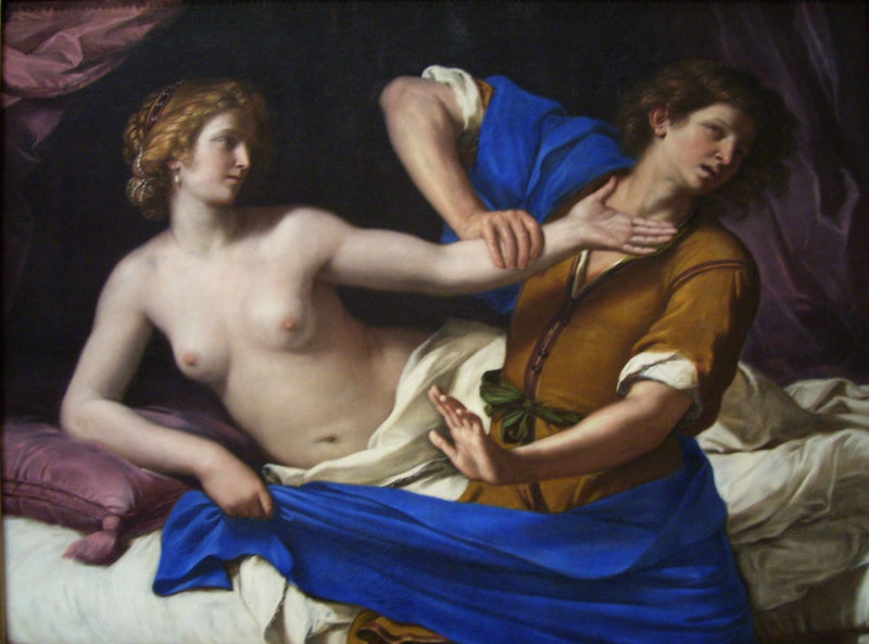 Joseph ve Potifar'ın eşi - Guercino