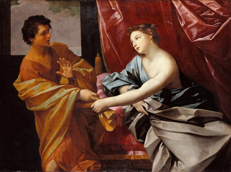 Joseph ve Potifar'ın eşi - Guido Reni