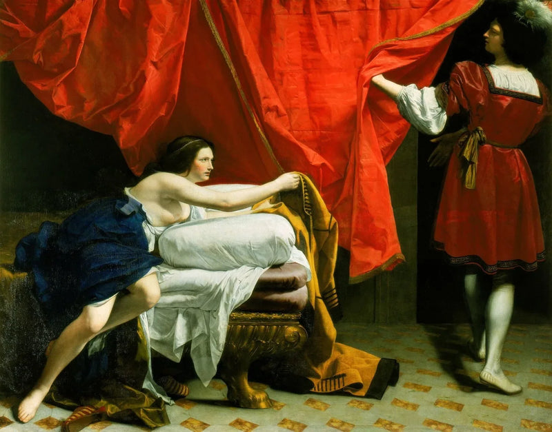 Joseph ve Potifar'ın eşi - Orazio Gentileschi