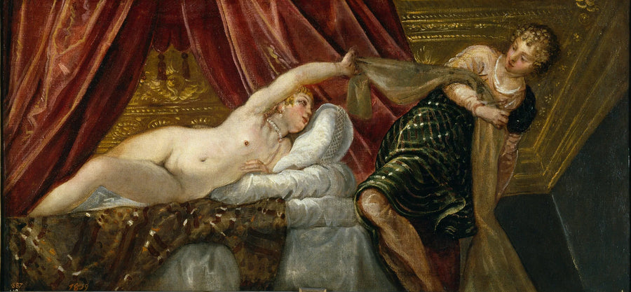 Yusuf ve Putiphar'ın Eşi - Jacopo Tintoretto