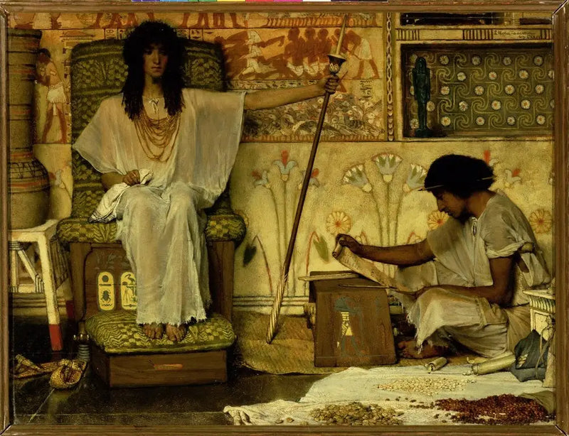Joseph, Firavun'un ambar gözetmeni - Lawrence Alma-Tadema