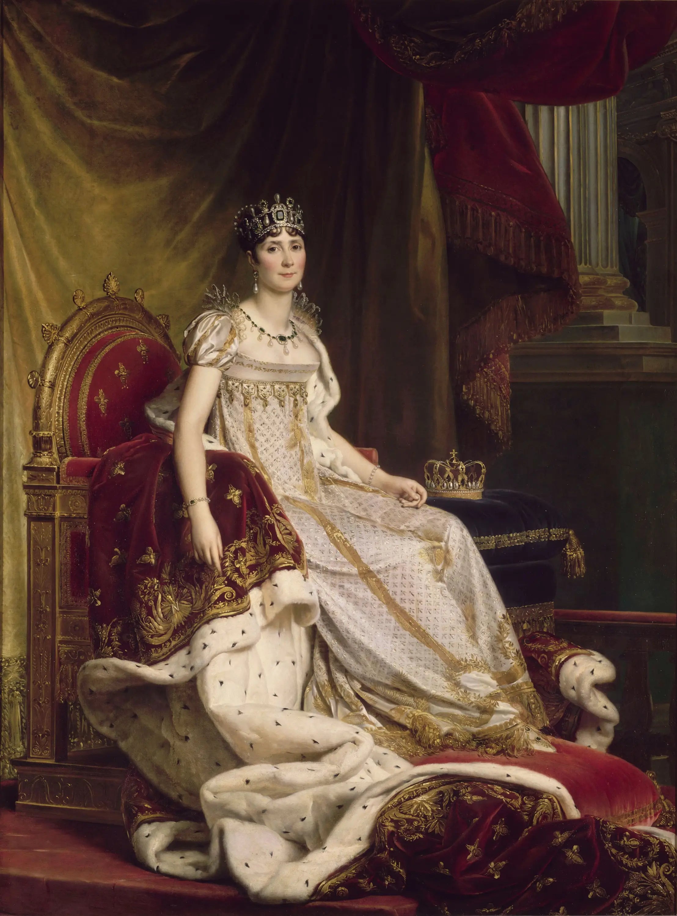 Joséphine en costume de sacré - François Gérard - Alpha Reproduction