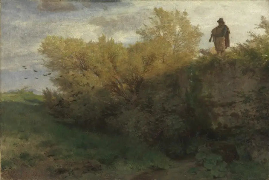 Kemençe Çalan - Arnold Böcklin