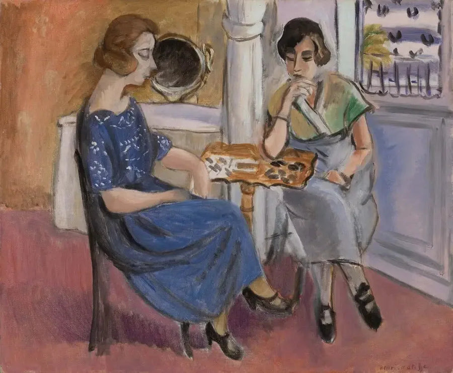 Domino Oyuncuları (Domino Oyuncuları) - Henri Matisse