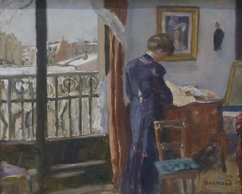 Kış Günü - Pierre Bonnard