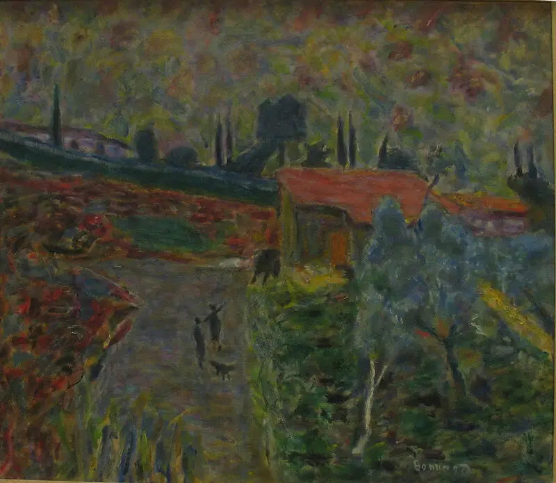 Cannet'te Yağmurlu Gün - Pierre Bonnard
