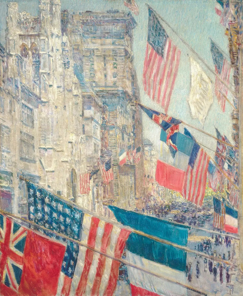 Müttefikler Günü, Mayıs 1917 - Childe Hassam