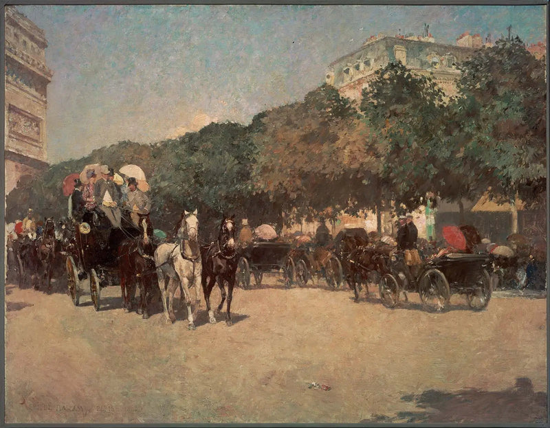 Büyük Ödül Günü - Childe Hassam