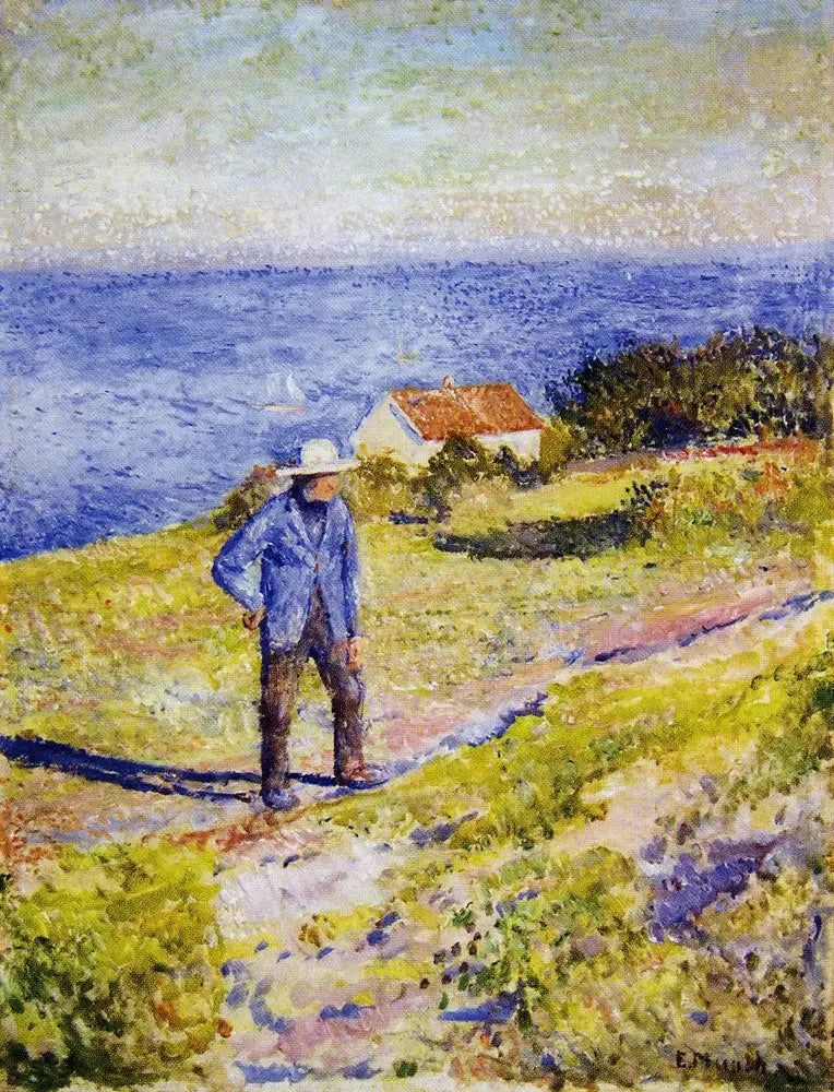 Åsgårdstrand'da Güneşli Gün - Edvard Munch
