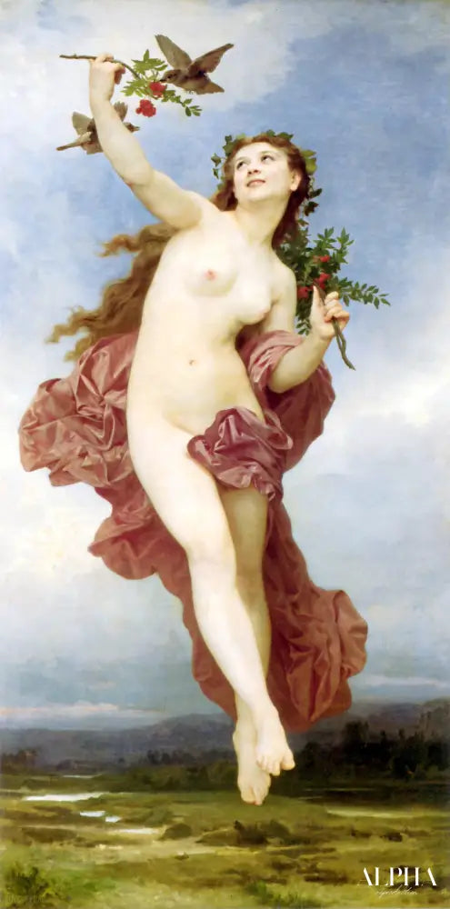 Jour - William Bouguereau - Reproductions de tableaux et peintures haut de gamme