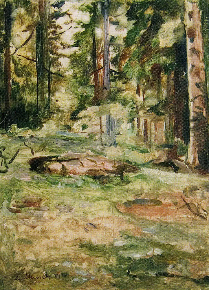 Ormanda Yaz Günü - Edvard Munch