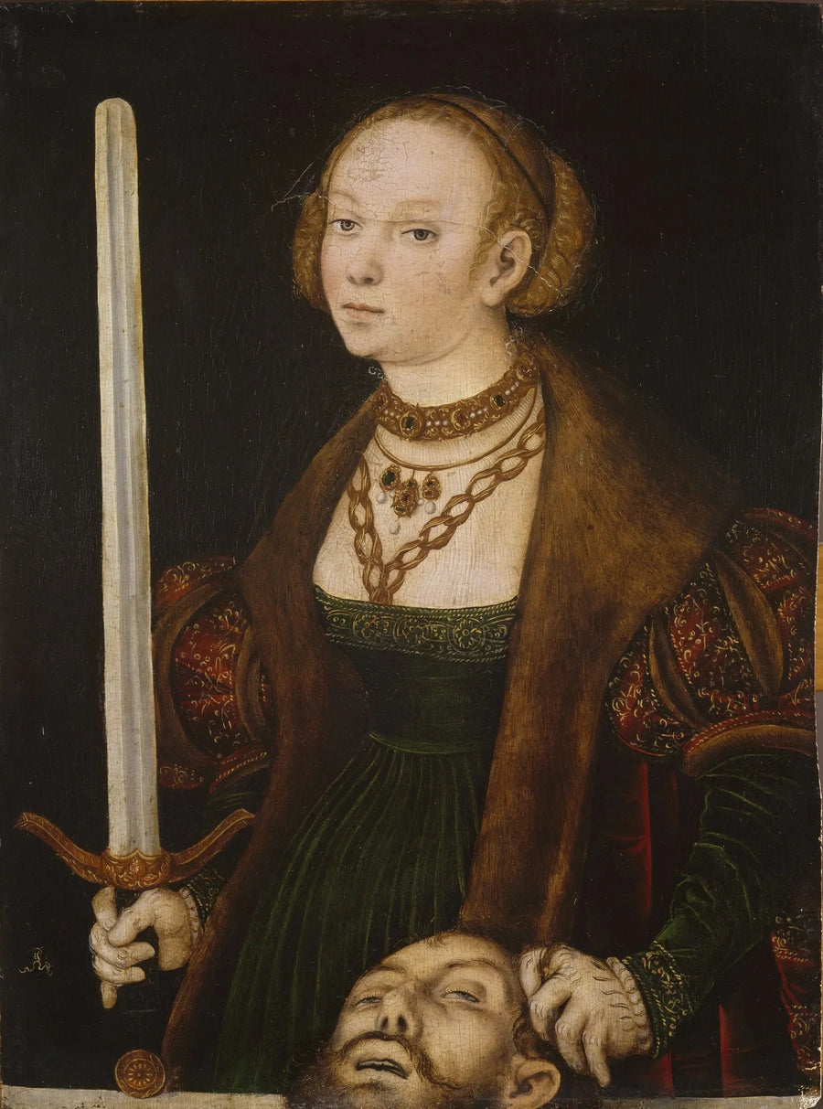 Judith Holofornes'un başıyla - Lucas Cranach the Elder