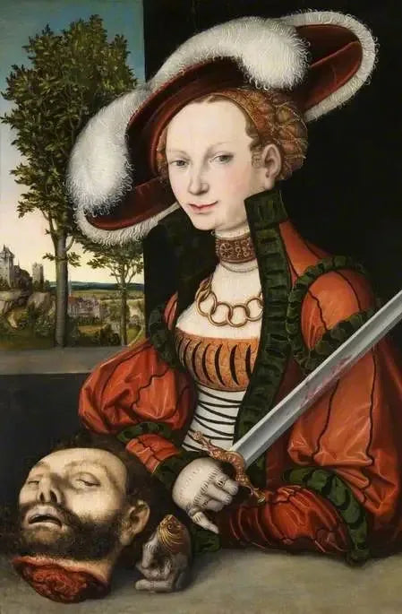 Judith Holofornes Başlı - Lucas Cranach the Elder