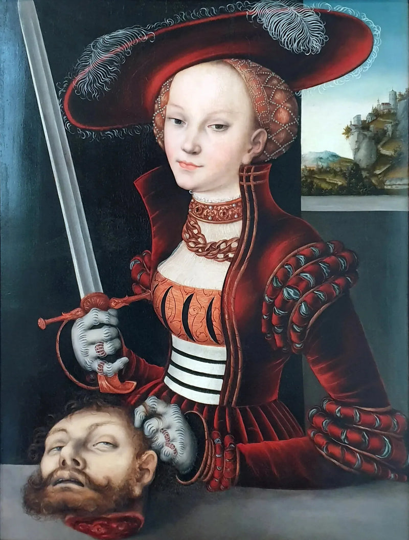 Judith Holofornes Başlı - Lucas Cranach the Elder