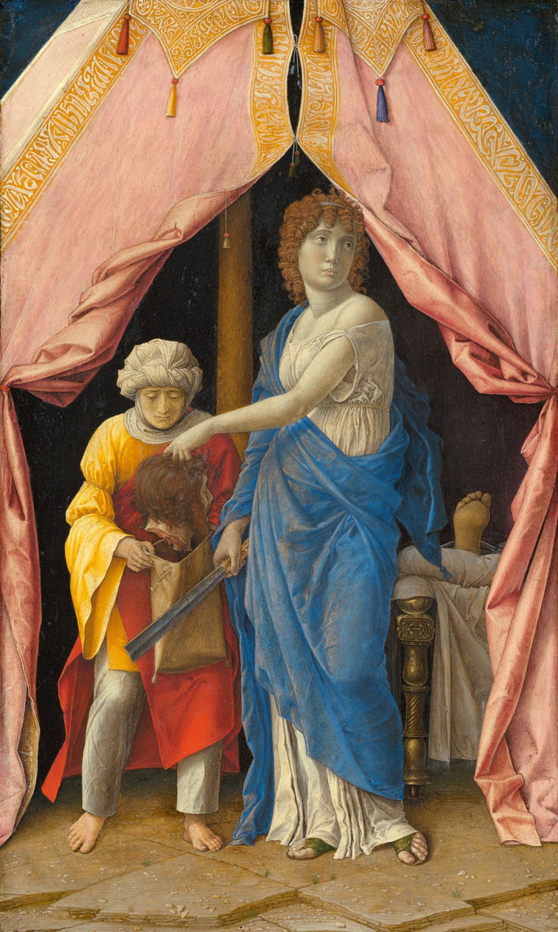 Judith Holofornes'in Başını Tutuyor - Andrea Mantegna