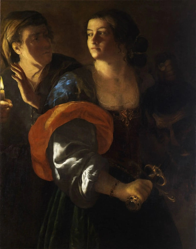 Judith Holofornes'un Başını Taşıyor - Artemisia Gentileschi