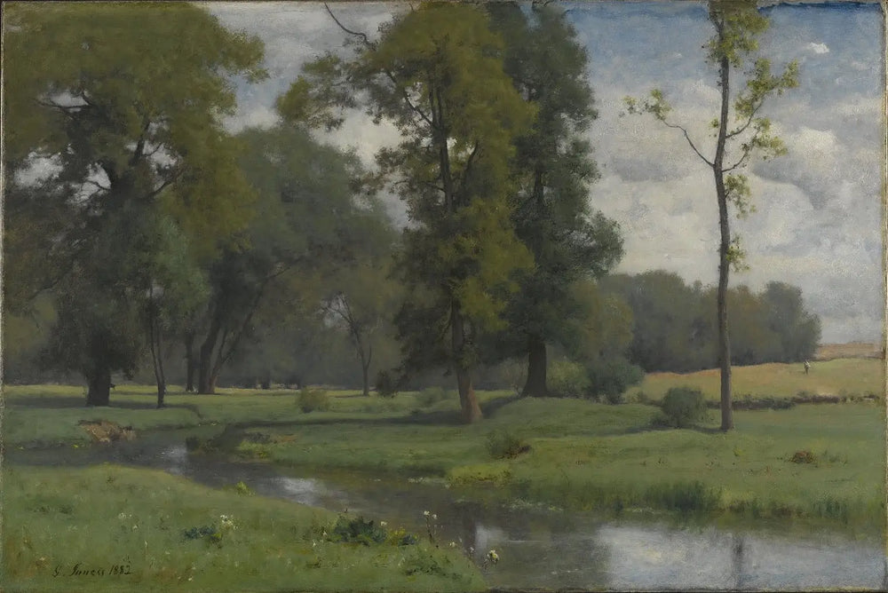 Juin - George Inness - Alpha Reproduction