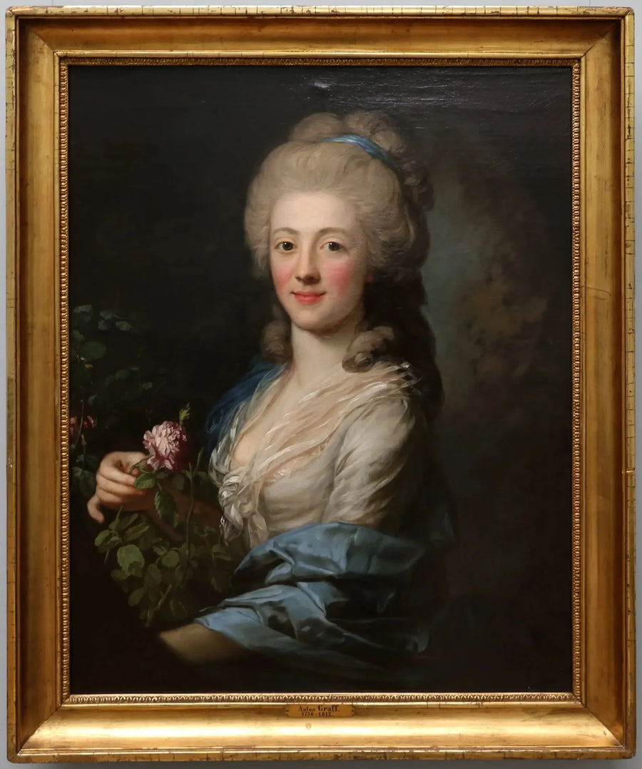 Juliane Wilhelmine Bause - Anton Graff