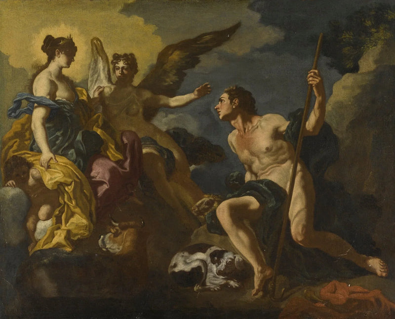 Junon, Io ve Argus - Francesco Solimena