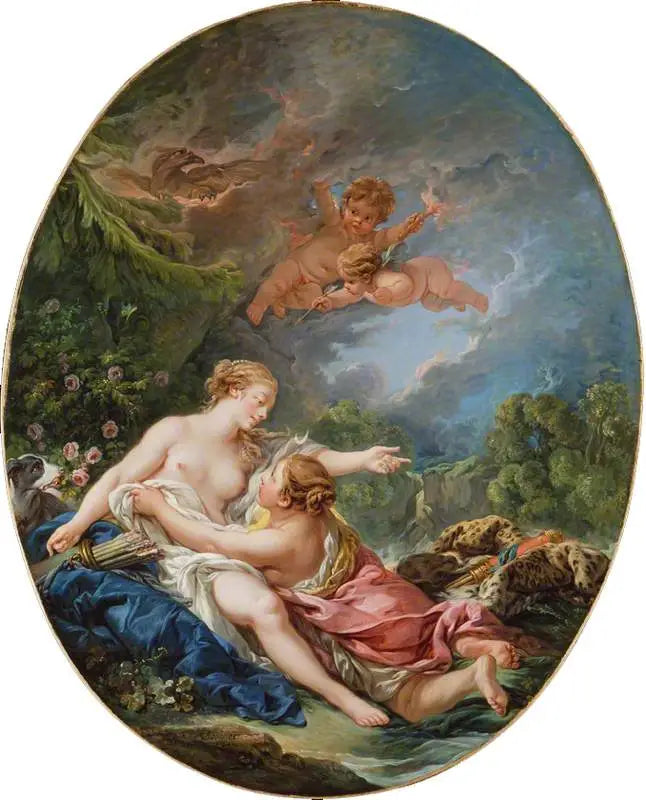 Jüpiter ve Callisto - François Boucher