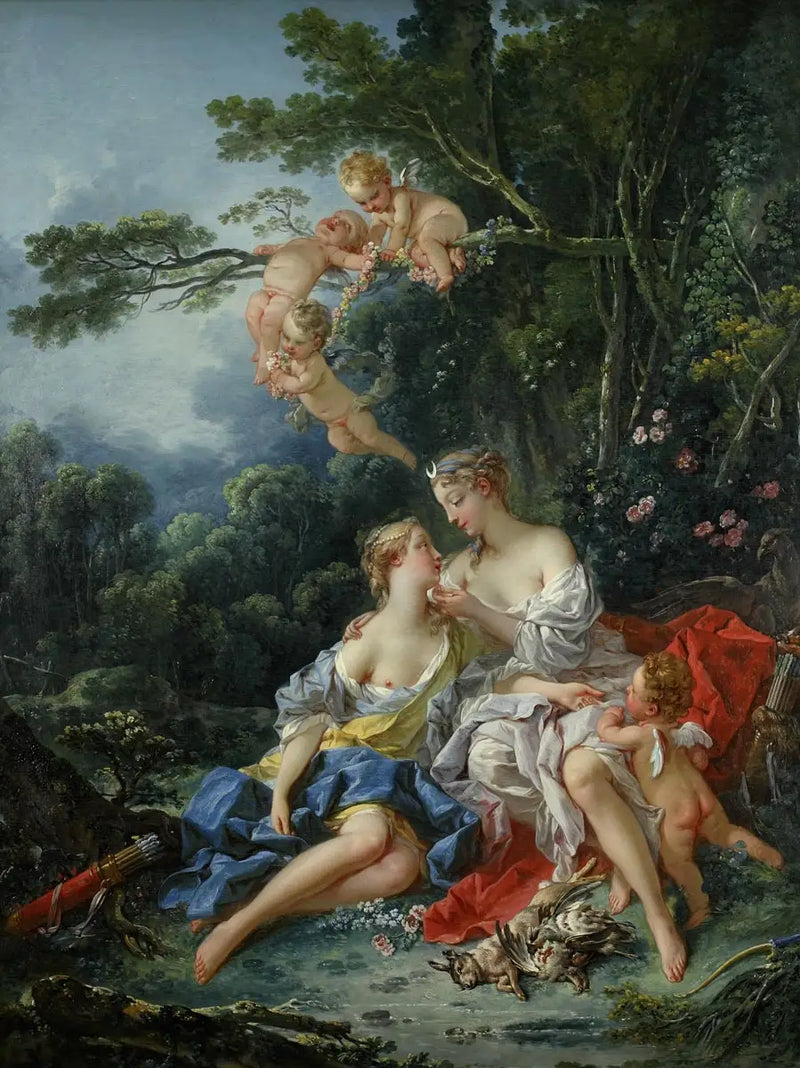 Jüpiter ve Callisto - François Boucher