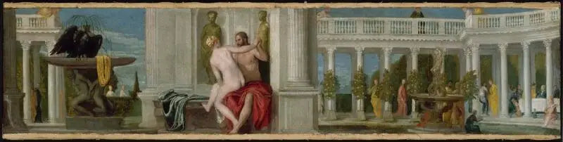 Jupiter et un nu - Paul Véronèse - Alpha Reproduction