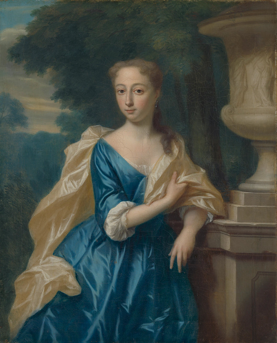 Justina Johanna Ramskrammer (1702-98). Épouse d'Isaac Parker - Philip van Dijk