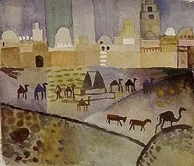 Kairouan I - August Macke