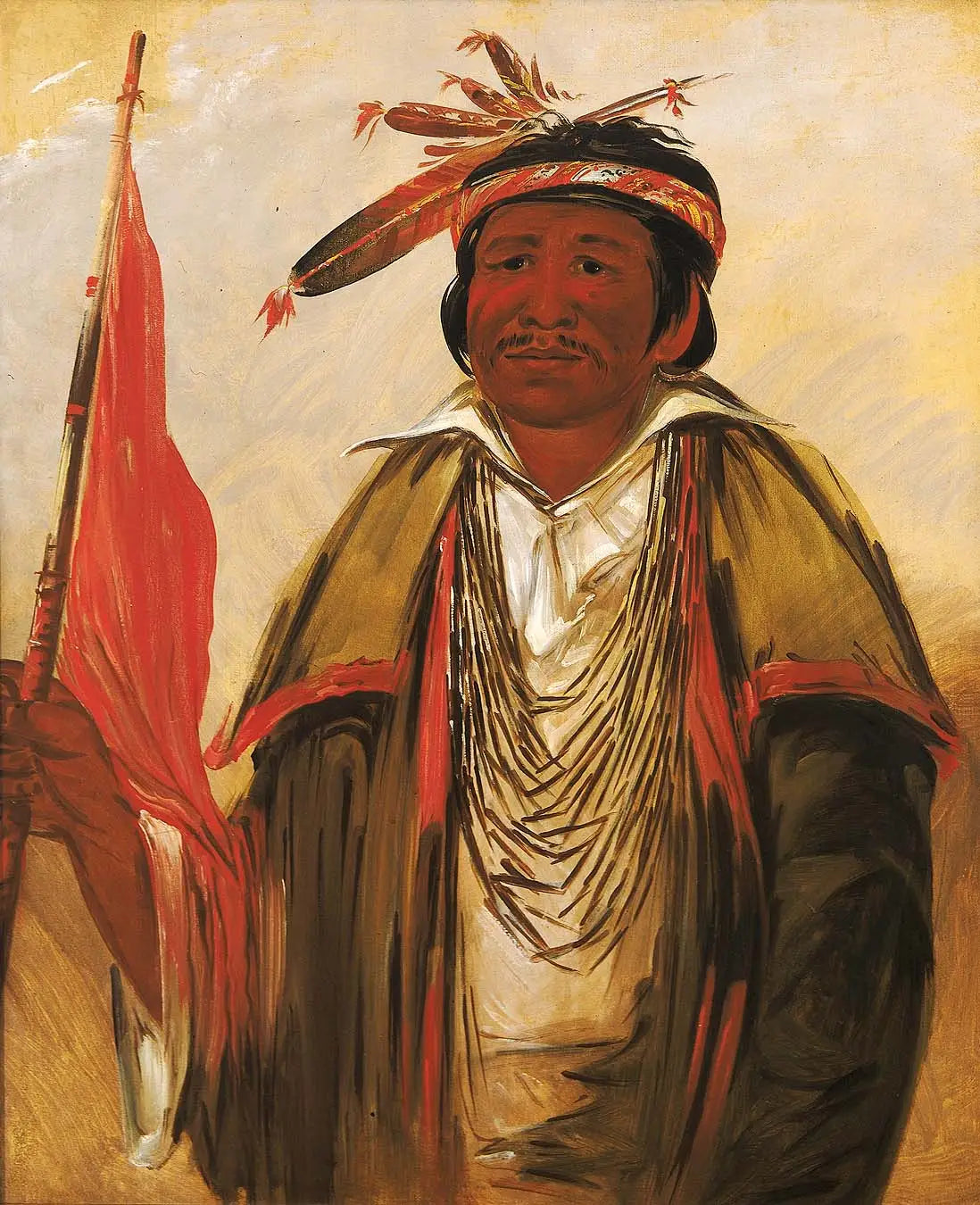 Ke-chím-qua Grand Ours - George Catlin - Alpha Reproduction