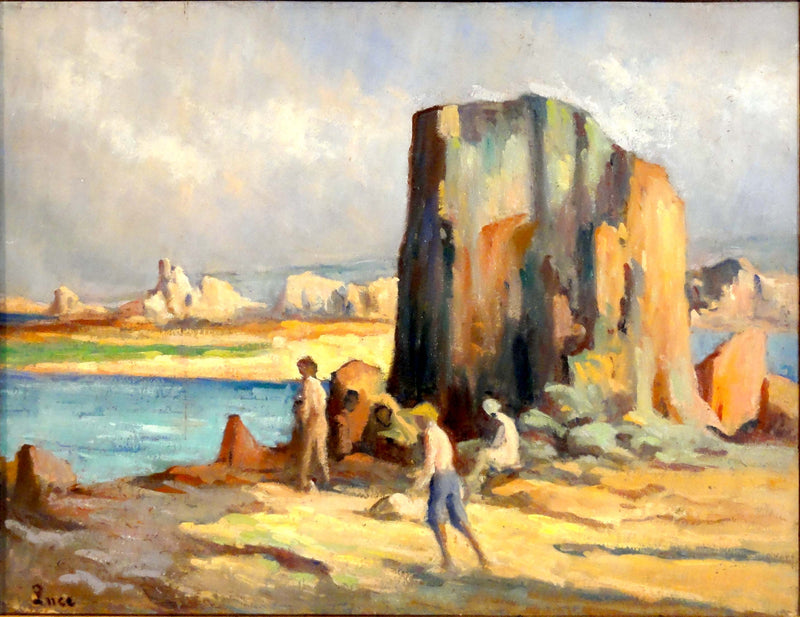 Kermouster, plaj - Maximilien Luce