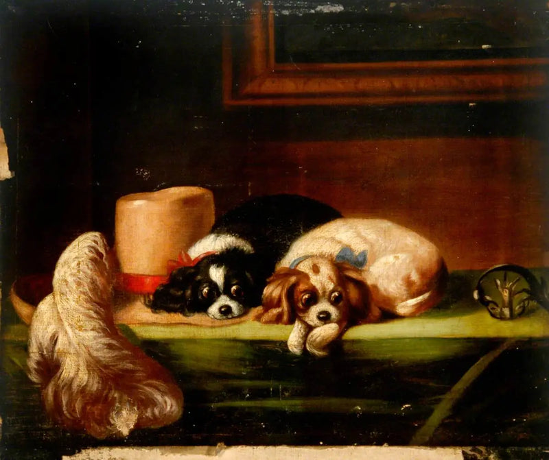 Kral Charles Spanielleri (« Cavalier'in Evcil Hayvanları ») - Edwin Henry Landseer
