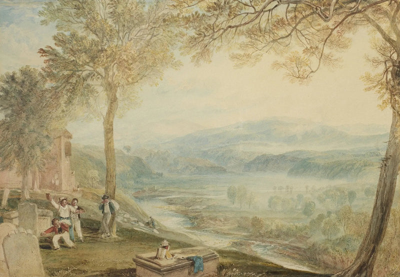 Kirkby Lonsdale Kilisesi Mezarlığı - J. M. W. Turner