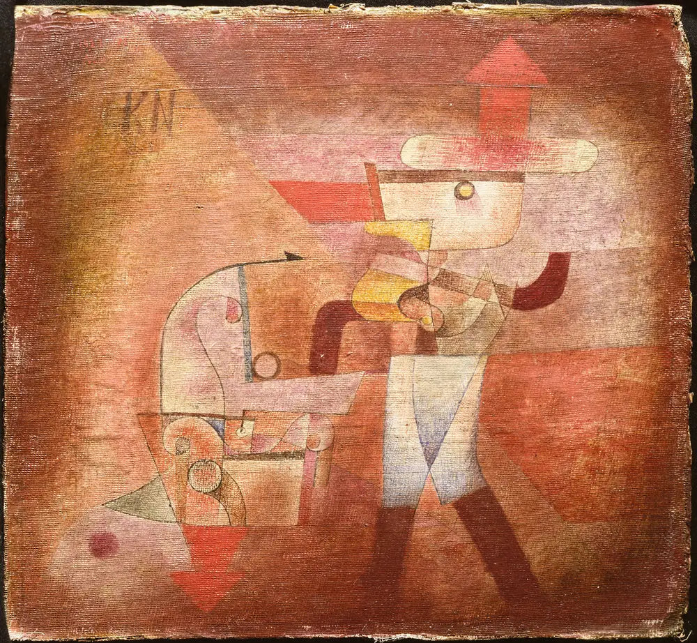 KN le forgeron - Paul Klee image 1 copie peinte à la main à l’huile