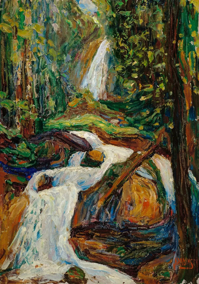 Kochel – Şelale I - Vassily Kandinsky