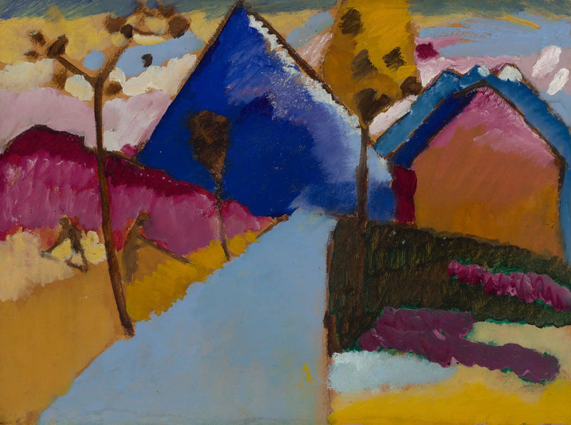 Kochel - Düz Yol - Vassily Kandinsky