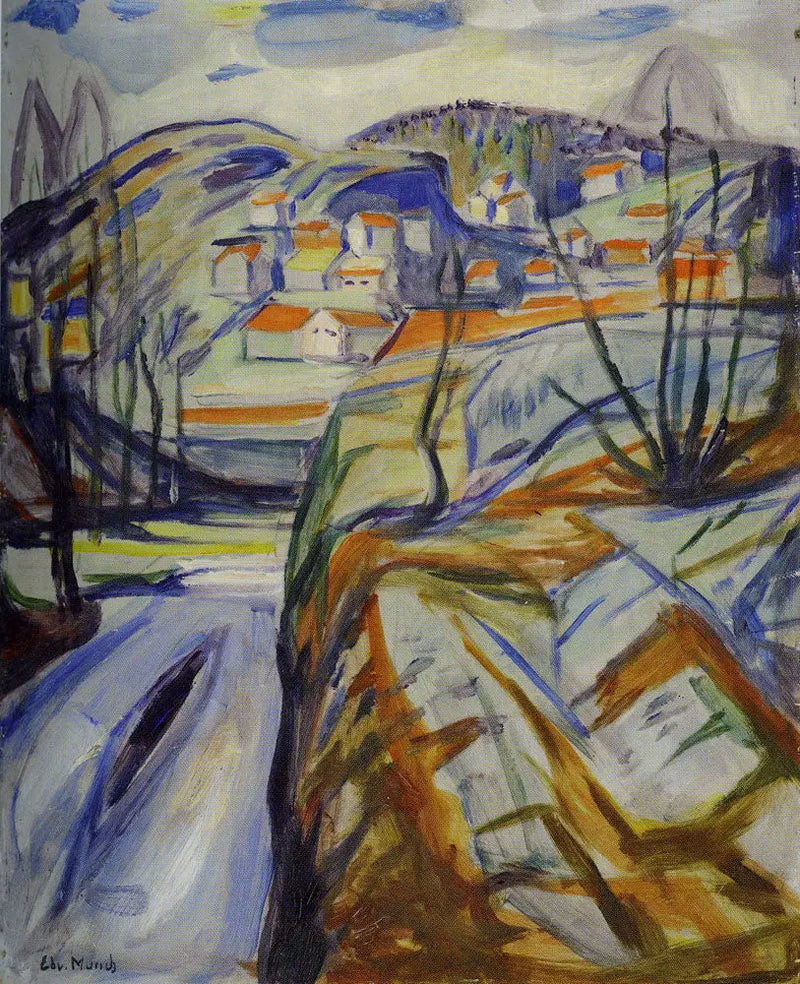 Kragerø'da Bahar - Edvard Munch