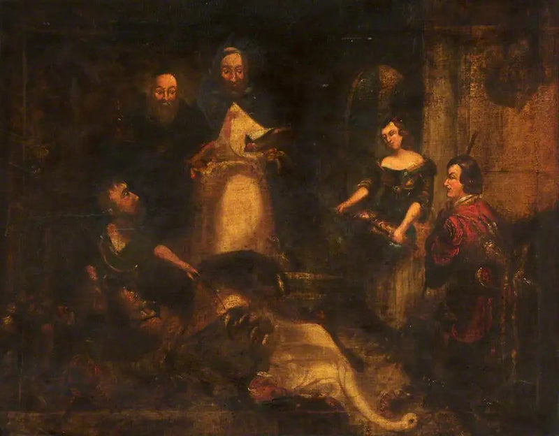 Eski Zamanlardaki Bolton Manastırı - Edwin Henry Landseer