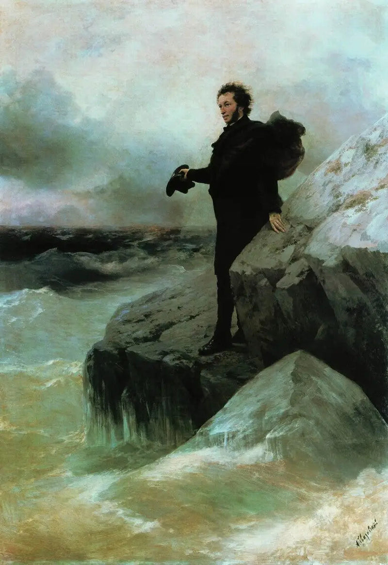 Pouchkine'nin Denizle Vedası - Ivan Aïvazovski