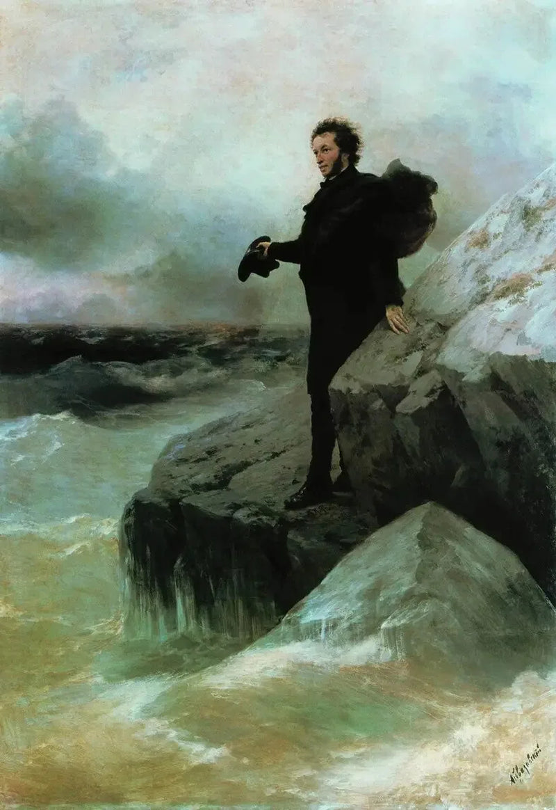 Pouchkine'nin Denizle Vedası - Ivan Aïvazovski