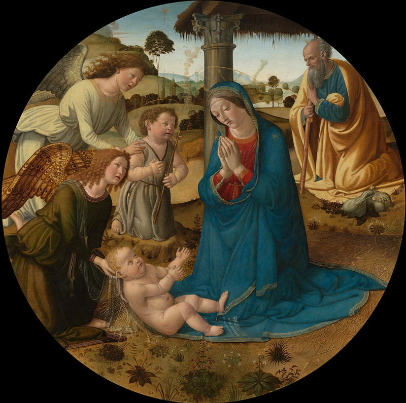 İsa Çocuk Sevgisi - Cosimo Rosselli