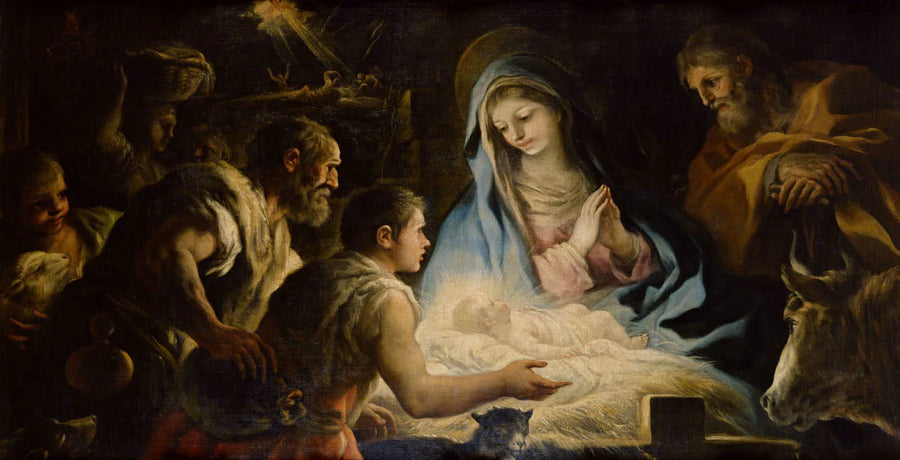 Çobanların Tapınması (1696) - Luca Giordano