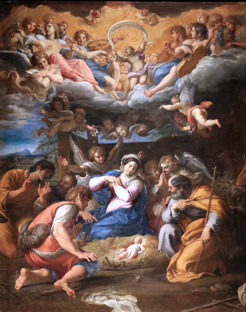 Çobanların Tapınması - Annibale Carracci